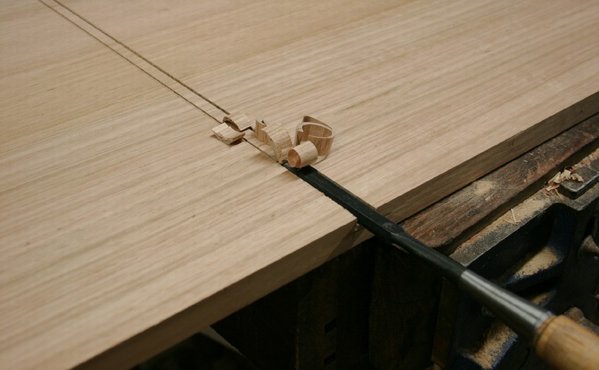 Alternative to a cranked chisel for sliding dovetails?