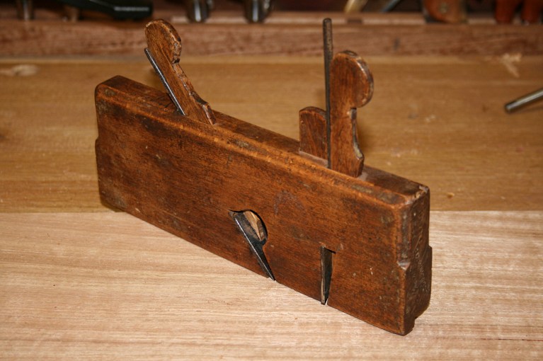 I sharpened the iron and the nickers, and planed a board…